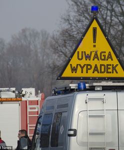 DK12 w Wielkopolsce całkowicie zablokowana. Zderzenie cysterny i ciężarówki