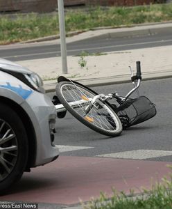 Awantura we Wrocławiu. Taksówkarz celowo potrącił rowerzystę