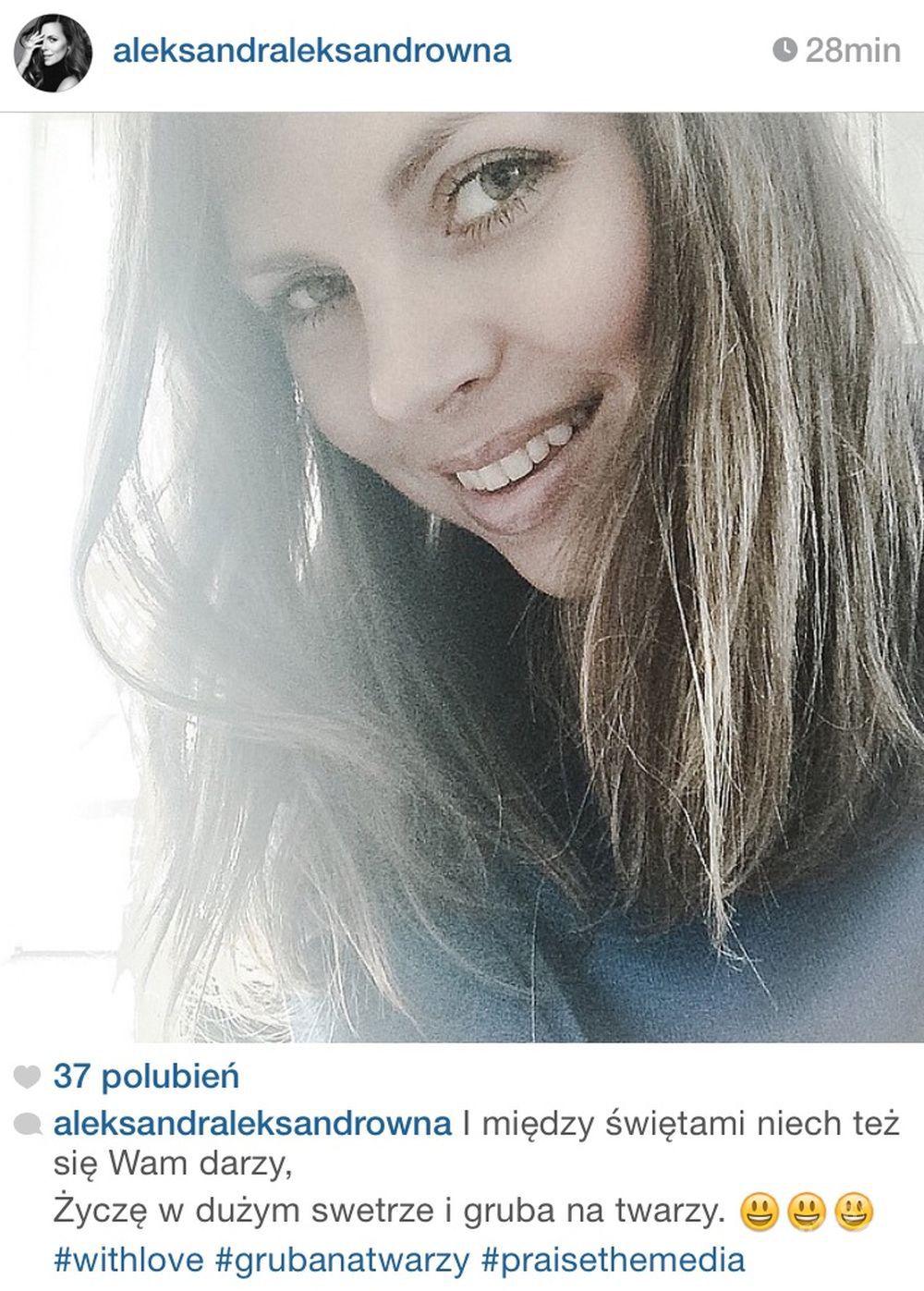 Ola Kwaśniewska

Fotografia: screen z Instagram.com