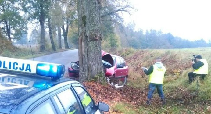 Wypadek 18-latki tuż po tym, jak odebrała prawo jazdy. 