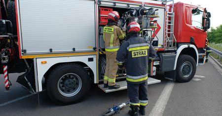 Przyłubie: wypadek na DK10. Wśród rannych turyści z Kanady