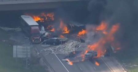 Kolorado. Autostrada w ogniu. Są ofiary śmiertelne koszmarnego wypadku