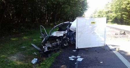 Śmiertelny wypadek w Lubelskiem. Nie żyje kierowca auta