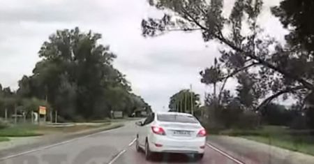 Rosjanin skręcił w ostatniej chwili. O włos od tragedii