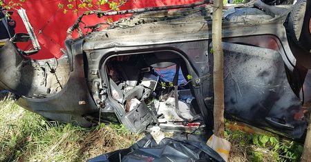 Wypadek na DK79 w Woli Filipkowskiej. Zginęły trzy osoby, kierowca był pijany