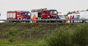 Wypadek i utrudnienia na autostradzie A2. Pięć osób rannych