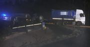 Rększowice. Karambol ciężarówek na DW904
