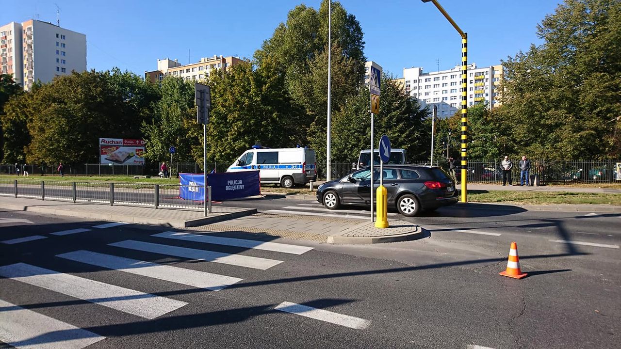 Bielany. Śmiertelne potrącenie na pasach