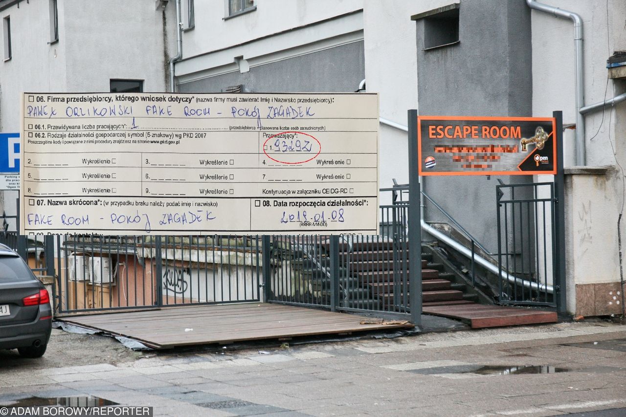 Otwieramy escape room, nic prostszego. Zero koncesji, zezwoleń, zaświadczeń