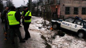 Radiowóz, który potrącił kobietę