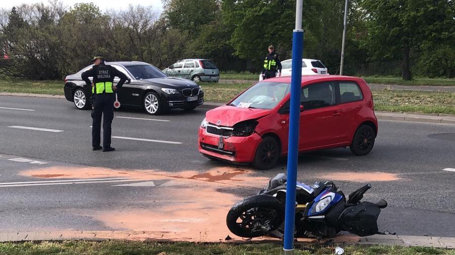 Warszawa. Wypadek z udziałem maturzysty 