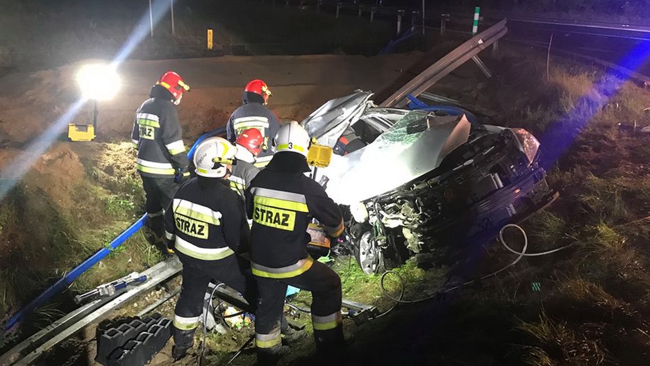 Przyczyny wypadku wyjaśnia świętokrzyska drogówka