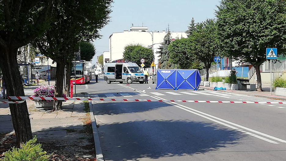 Zgierz. Śmiertelny wypadek na ul. Długiej
