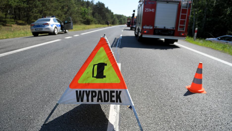 Do zdarzenia doszło na lewym pasie ruchu