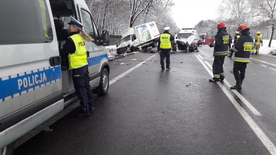 Groźny wypadek w miejscowości Orzechówek