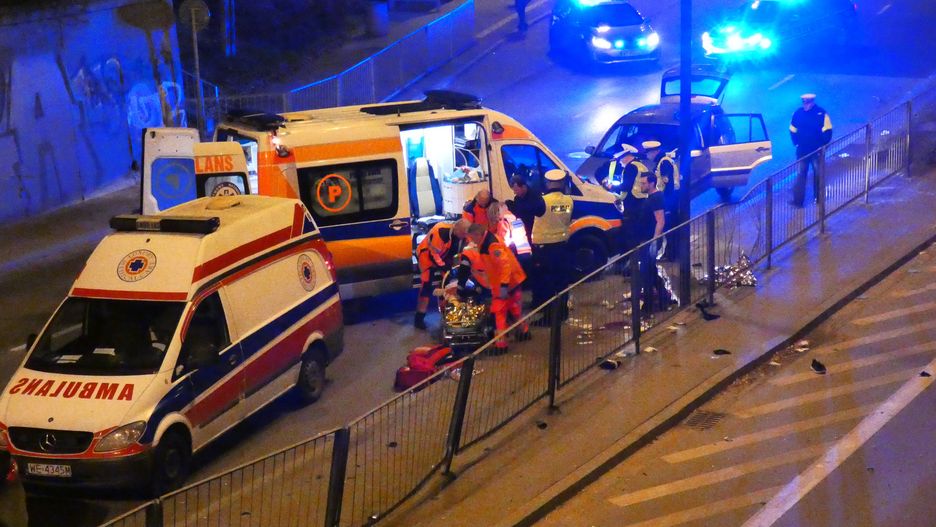 Warszawa. Motocyklista zginął w wypadku