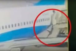 Wypadek na lotnisku. Ranna stewardessa wymagała operacji