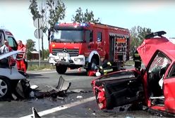 Wypadek na DK7 na Pomorzu. W szpitalu są 4 osoby, wśród nich jest półroczne dziecko