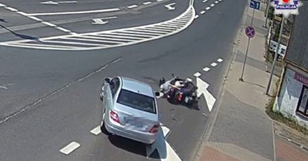 Dziadek był pijany. Uciekł zostawiając wnuczka na miejscu wypadku