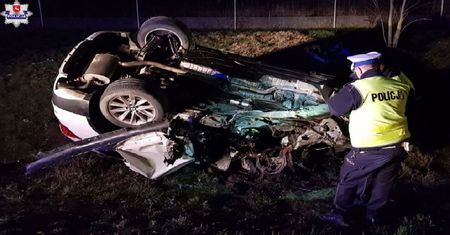 Lubelskie. Zderzenie BMW i tira. Kierowca nie przeżył