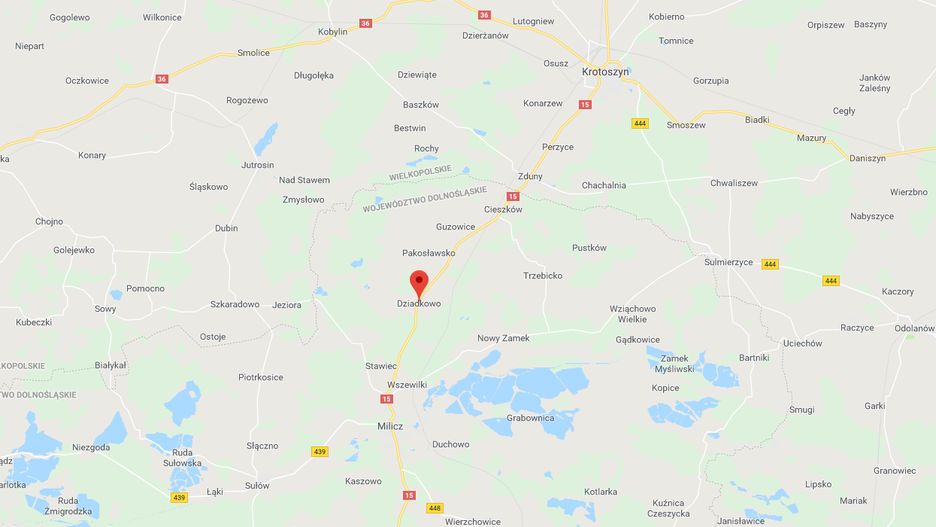 Milicz. Groźny wypadek na DK nr 15