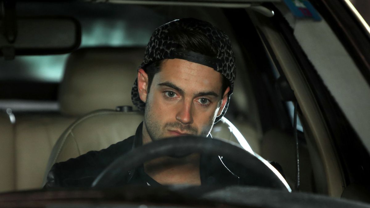 Krystian Kukułka jako Ernest wypadek w Barwach szczęścia