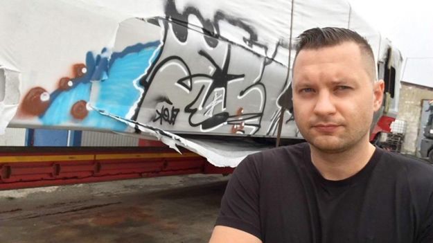 Michał Woch szuka wandali na własną rękę