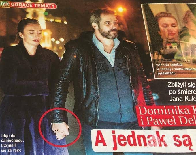 Dominika Kulczyk i Paweł Deląg przyłapani na randce (fot. "Życie na goraco")