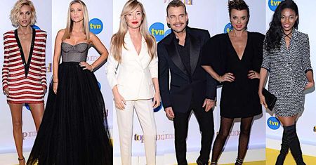 Gwiazdy na finale "Top Model 7": Anja Rubik, Joanna Krupa, Joanna Przetakiewicz, Kasia Sokołowska