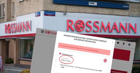 Promocja w Rossmannie. Dostawa tylko kurierem za 13 zł. Klientki oburzone