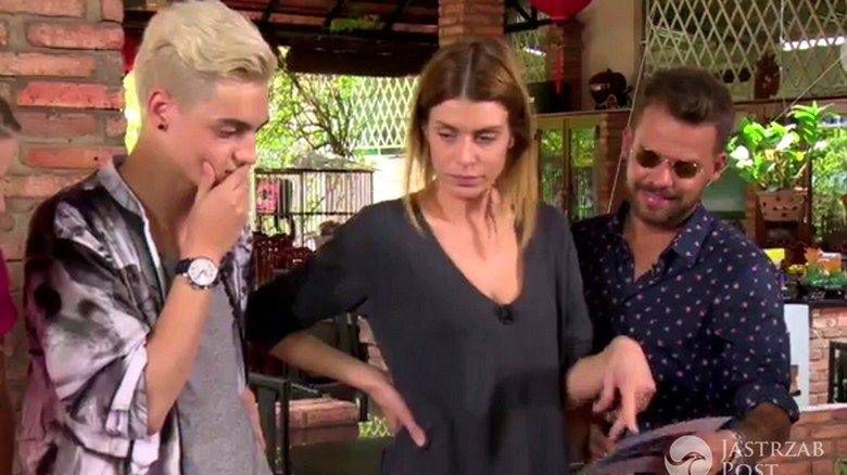 Uczestnicy Top Model 5 w reklamie robaków (fot. TVN)