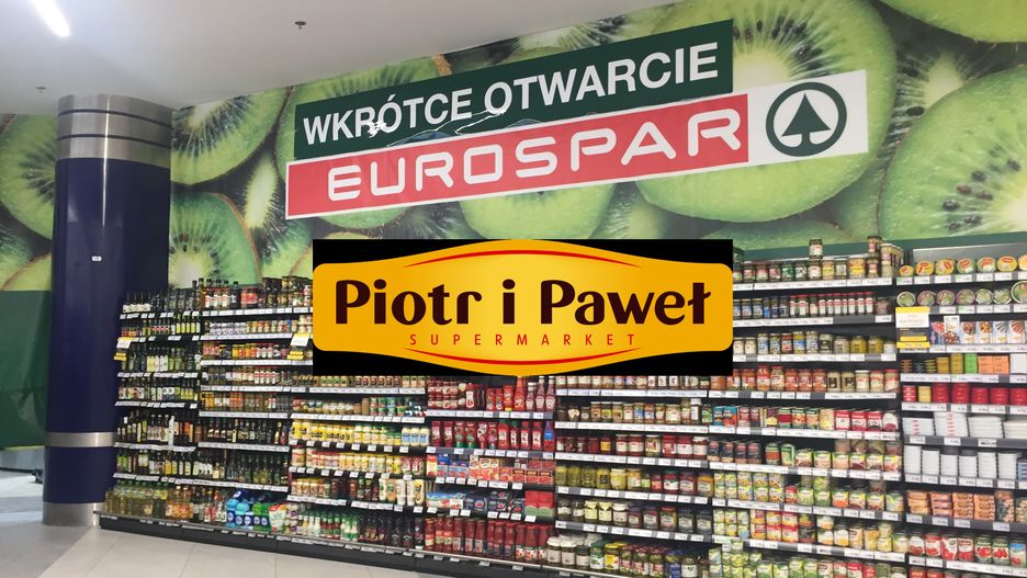 Eurospar wkrótce zastąpi sklep Piotr i Paweł.