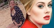 Adele kusi na plaży. Dopiero teraz widać, jak bardzo schudła! Wygląda bardzo fit!