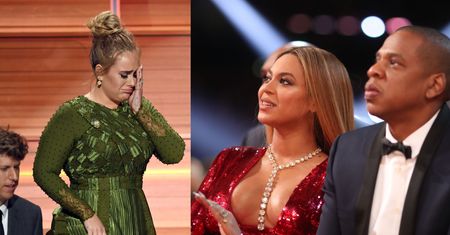 Adele doprowadziła Beyonce do łez. Poruszające wystąpienie gwiazdy