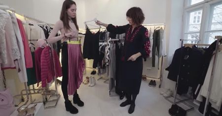 Być jak modelka: Fitting