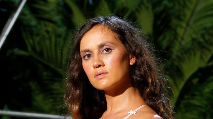  Modelka na pokazie Rihanny w zaawansowanej ciąży