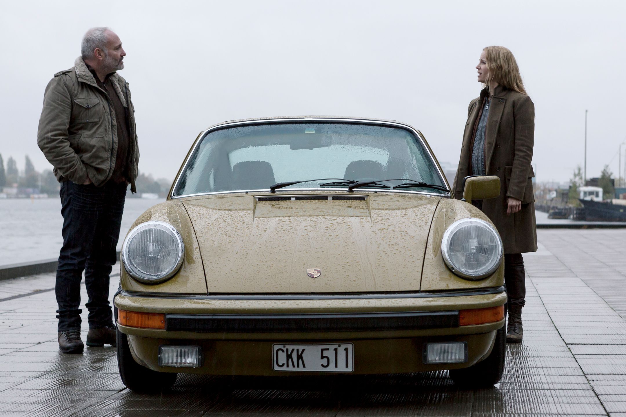 Bron II/The Bridge Episode 4
Sofia Helin, Kim Bodnia as Saga & Martin, Director: Henrik Georgsson, Photo: Carolina Romare, Produced: Filmlance International AB 