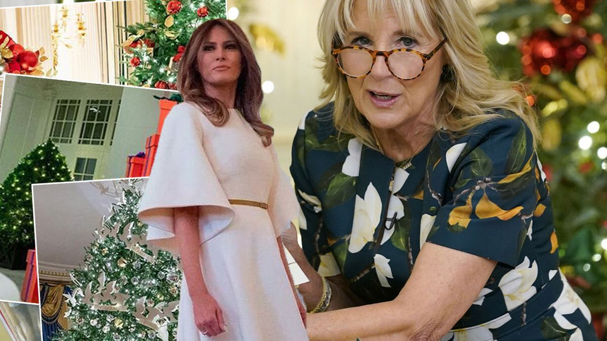 Jill Biden - Biały Dom na święta