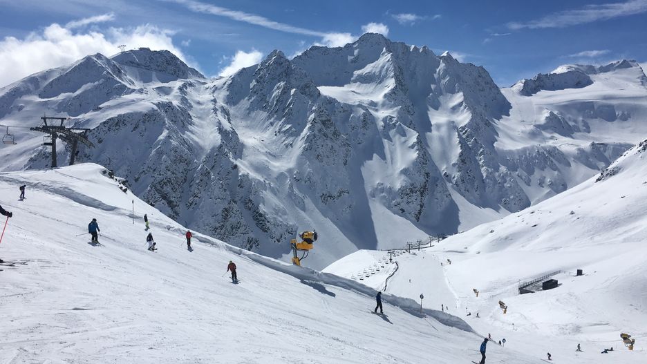 Sölden to 149 km tras, z czego 36 km stanowią trasy na lodowcu