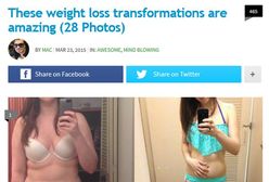 Zdjęcia anorektyczki wykorzystane jako przykład udanej diety