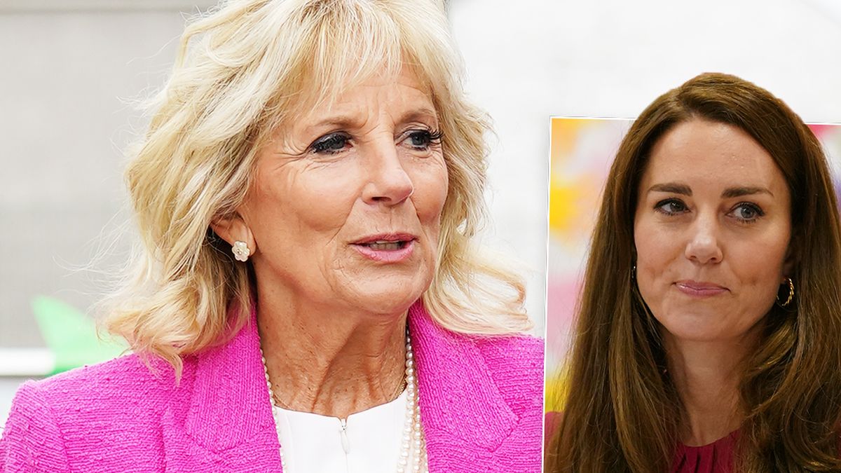 Jill Biden nie popisała się butami na spotkaniu z księżną Kate. Ale to niejedyna wpadka Pierwszej Damy. Faux pas zaliczyli również organizatorzy