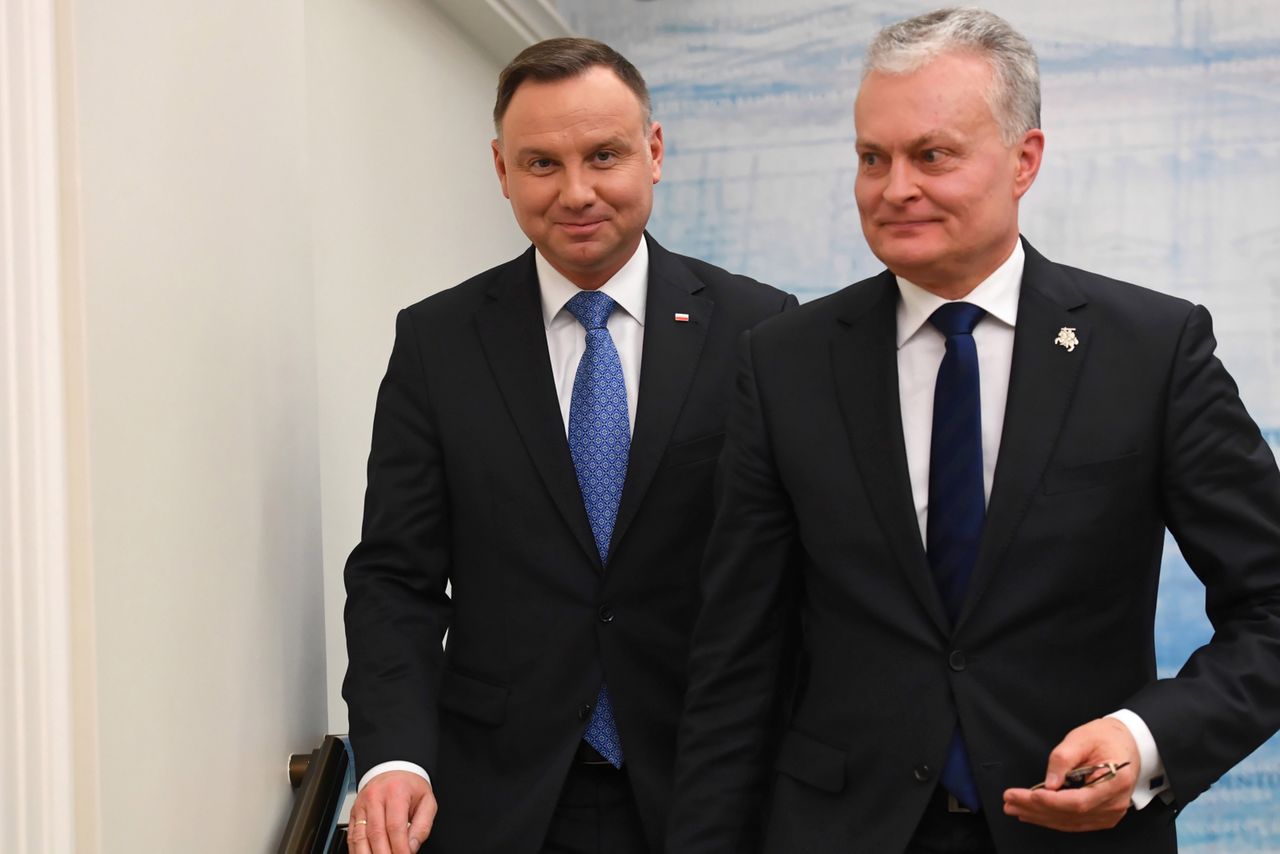 Prezydent Litwy Gitanas Nausėda zachwala relacje z Polską: aż strach coś zepsuć