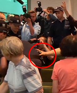 Groźny incydent w Sądzie Najwyższym: mężczyzna chciał wyrwać broń policjantowi