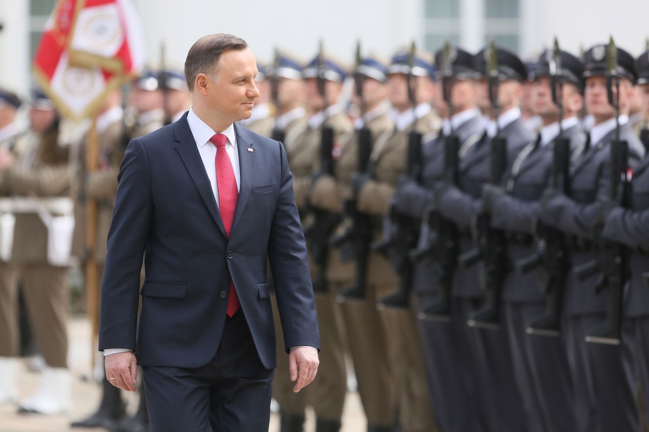 Andrzej Duda mianował nowych generałów i admirała