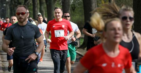 Prezydent Duda wyłączył się z polityki. Wziął udział w biegu dla tragicznie zmarłego funkcjonariusza BOR