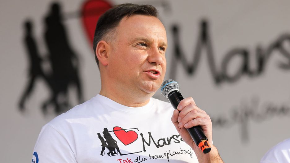 Prezydent Andrzej Duda wziął udział w akcji charytatywnej