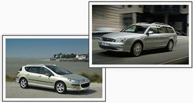 Ford Mondeo kombi kontra Peugeot 407 SW