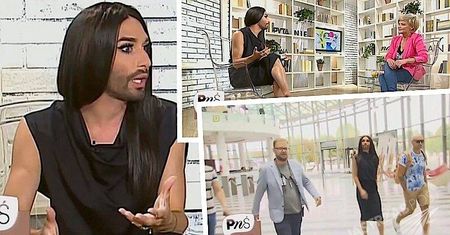 Conchita Wurst w Pytaniu na śniadanie opowiedziała o Polsce, Eurowizji i tatuażach. Ale głównym tematem były jej... szpilki. Monika Zamachowska nie mogła wyjść z zachwytu [WIDEO]