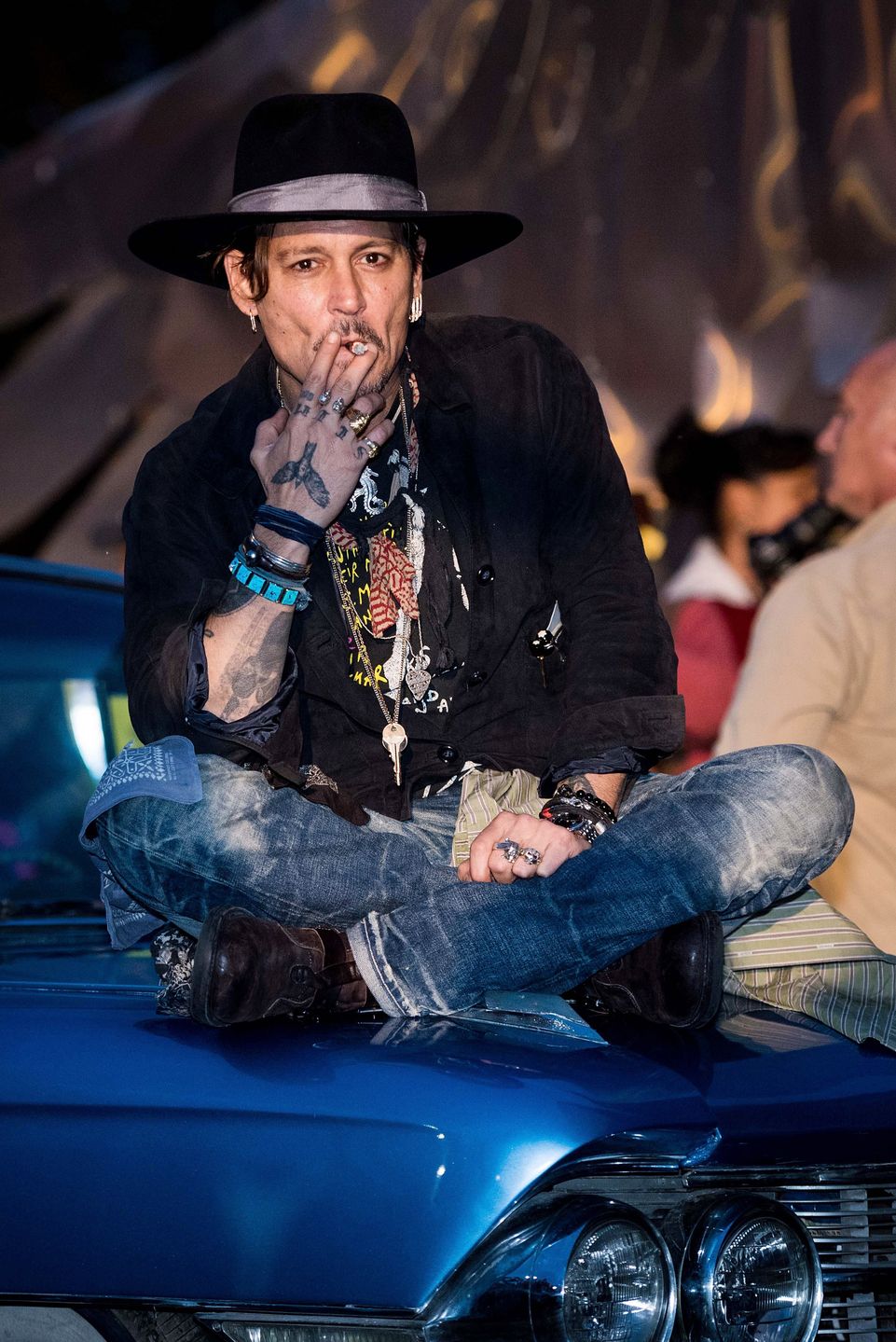 attends/performs on day 1 of the Glastonbury Festival 2017 at Worthy Farm, Pilton on June 22, 2017 in Glastonbury, England. 