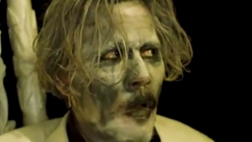 Johnny Depp w klipie Marylina Mansona
